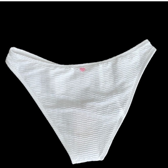 NWT Stoney Clover Lane x Target white textured bikini bottom vp. - Picture 2 of 8